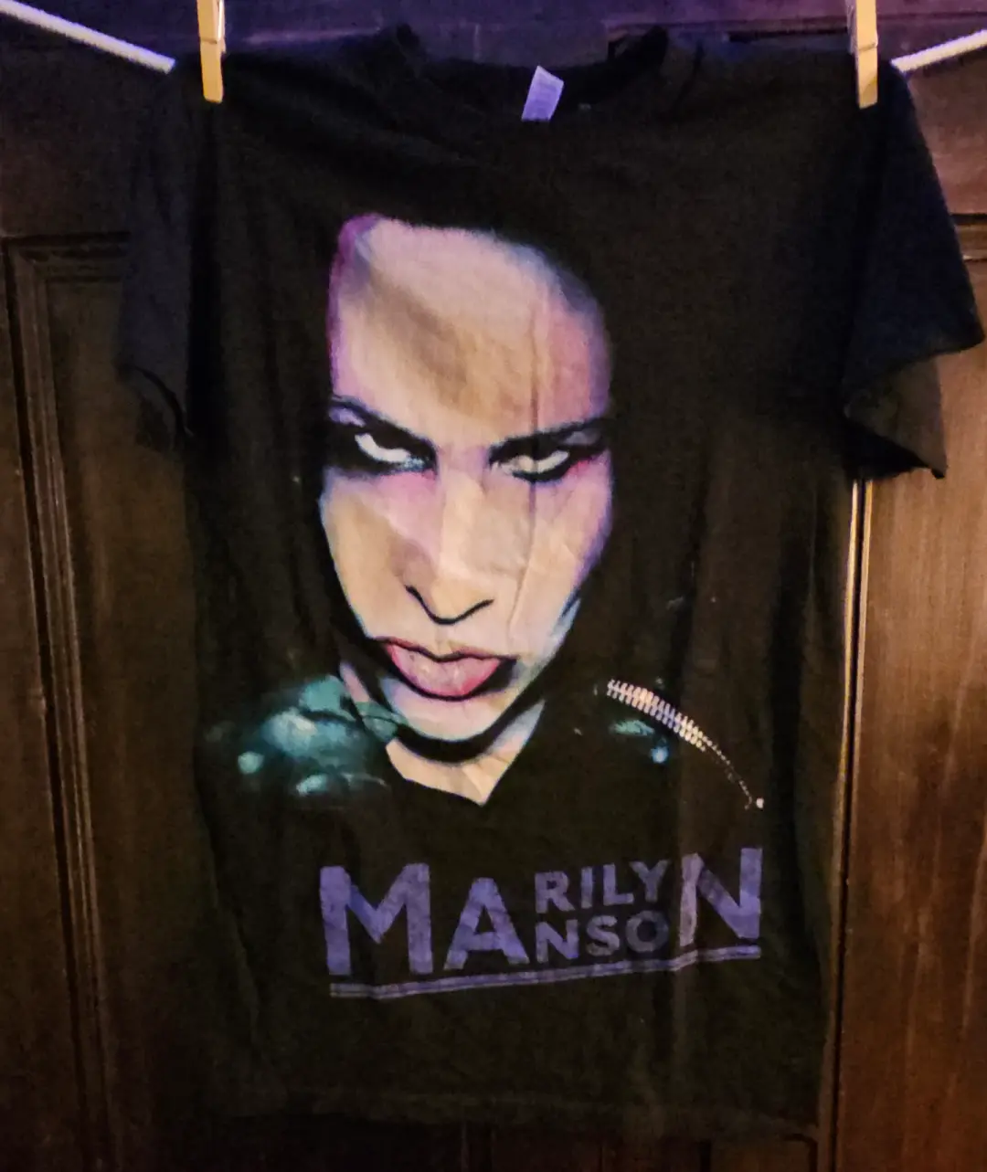 Marilyn Manson full front t-shirt, S