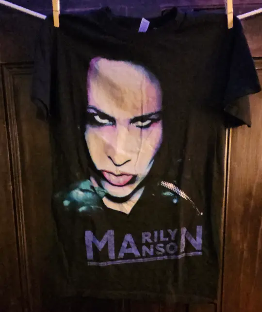 Marilyn Manson full front t-shirt, S