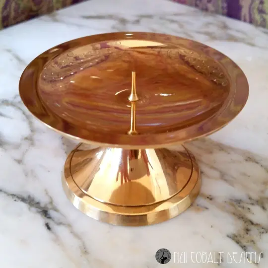 Brass Candle Holder
