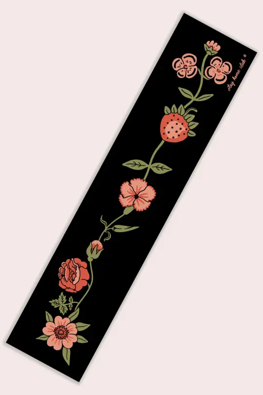 Flower Chain Bumper Sticker