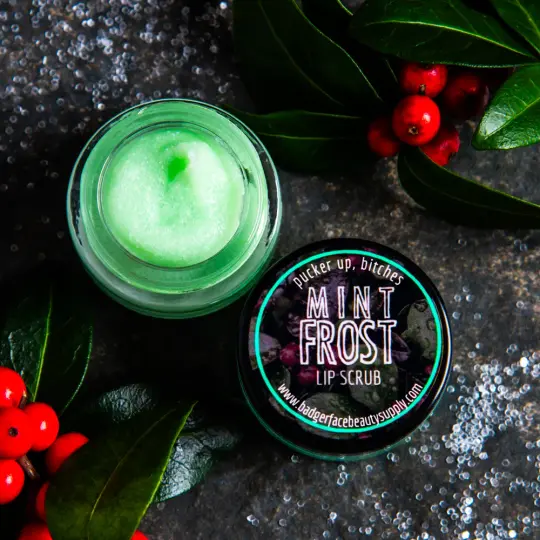 Mint Frost Sugar Lip Scrub.
