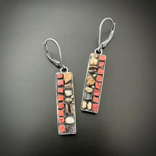 Falling Rock Earrings