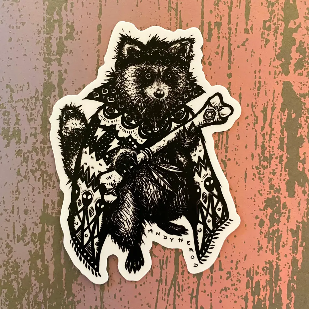 The Messenger Vinyl Sticker