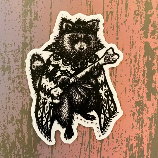 The Messenger Vinyl Sticker