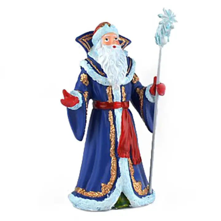 Ceramic Ded Moroz - Blue Coat