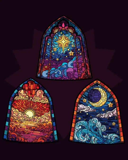 Cathedral Sticker Pack