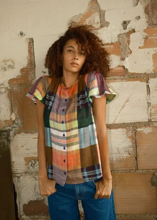 sample sale | kenna top paintbox | XXS & XS