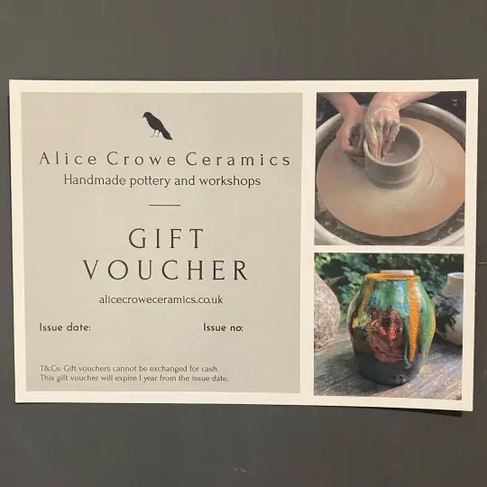 Workshop Gift Vouchers