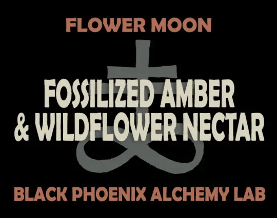 Flower Moon: Fossilized Amber and Wildflower Nectar Perfume Oil