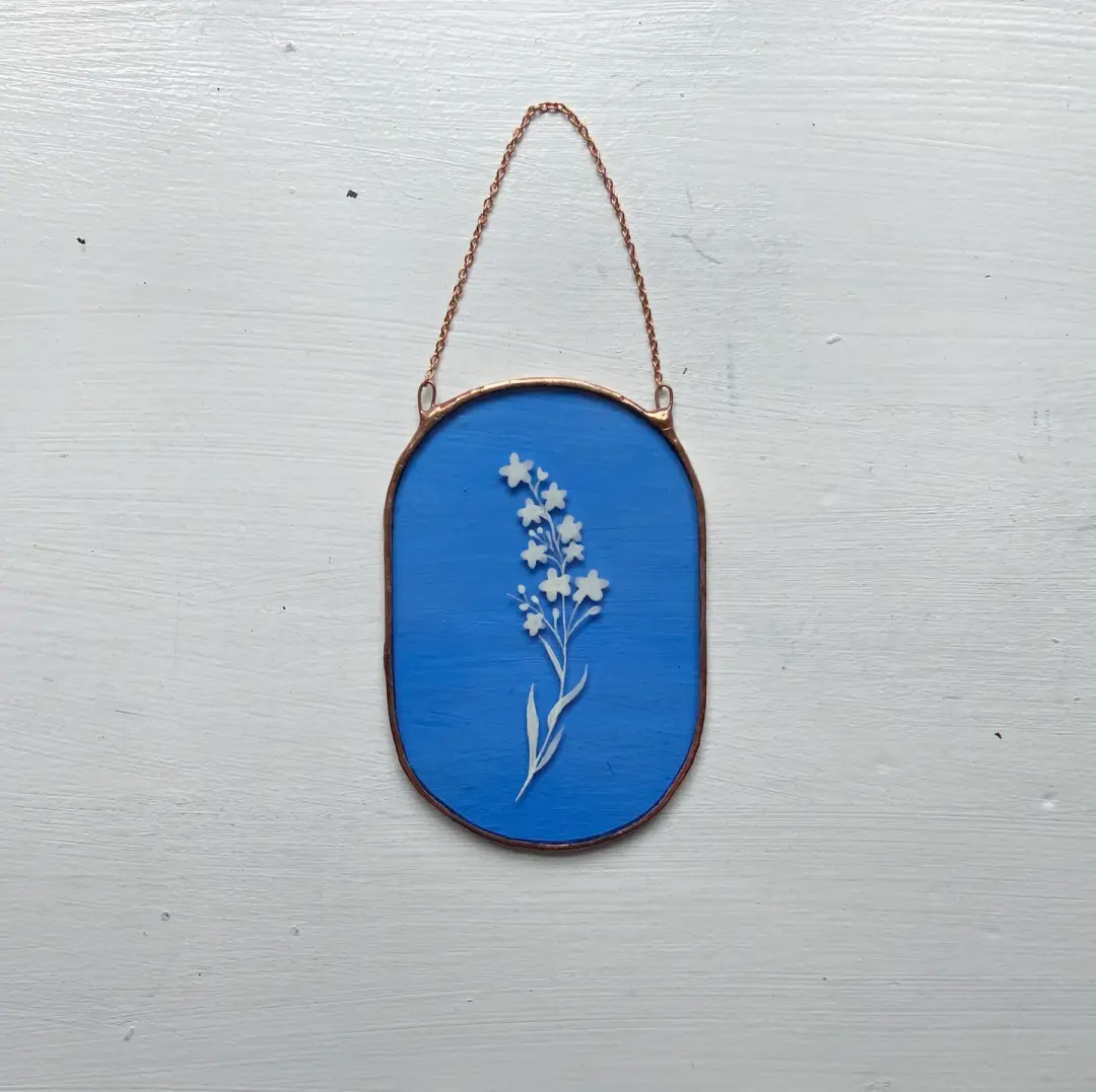 Forget-Me-Not Cameo