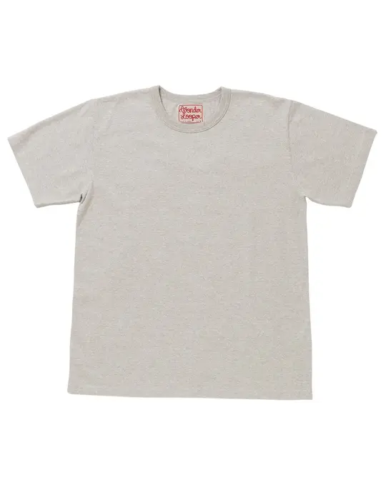 ELS Recycled Cotton Slub T-shirt - Heather Grey