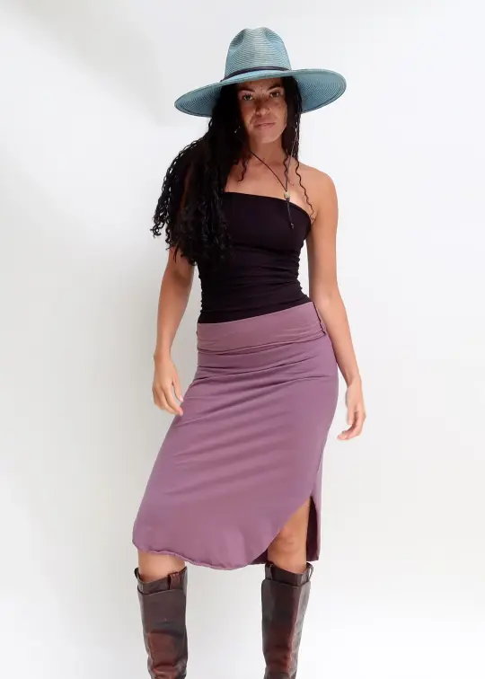 Bloom Pencil Below Knee Skirt