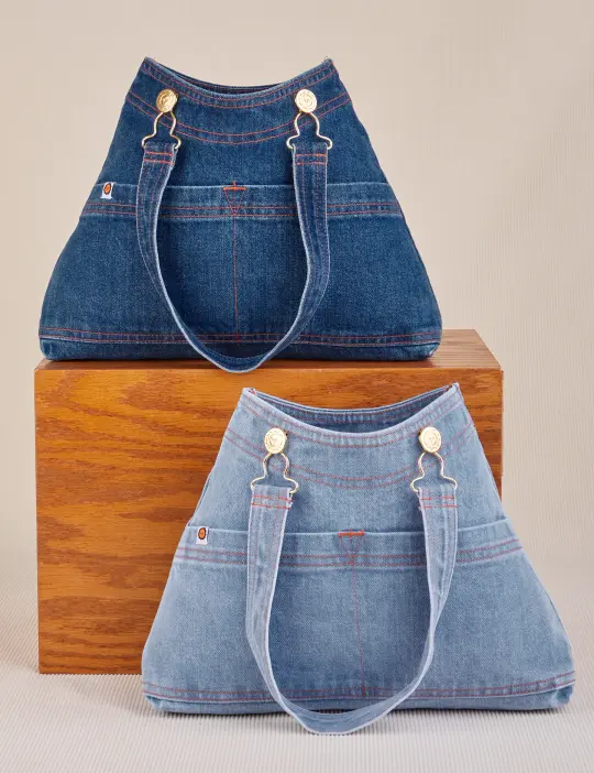 Indigo Overall Handbags *FINAL SALE*