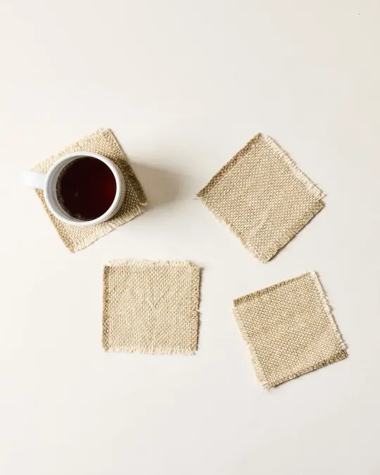 Woven Coasters - Set of 4