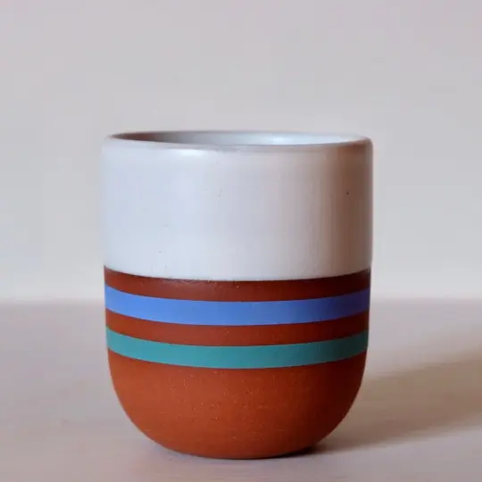 Handleless Mug in Ocean