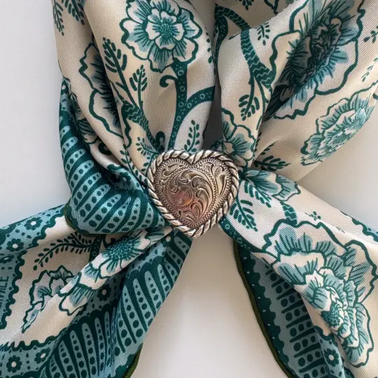 Concho Scarf Slide | Roped Heart