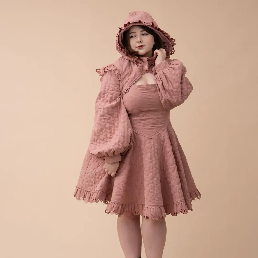 Lover's Jacket Quilted Dress