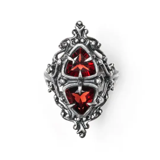 As Above, So Below Ring. Garnet. *Limited*