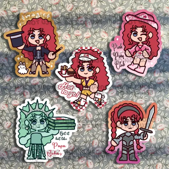 Roan Stickers