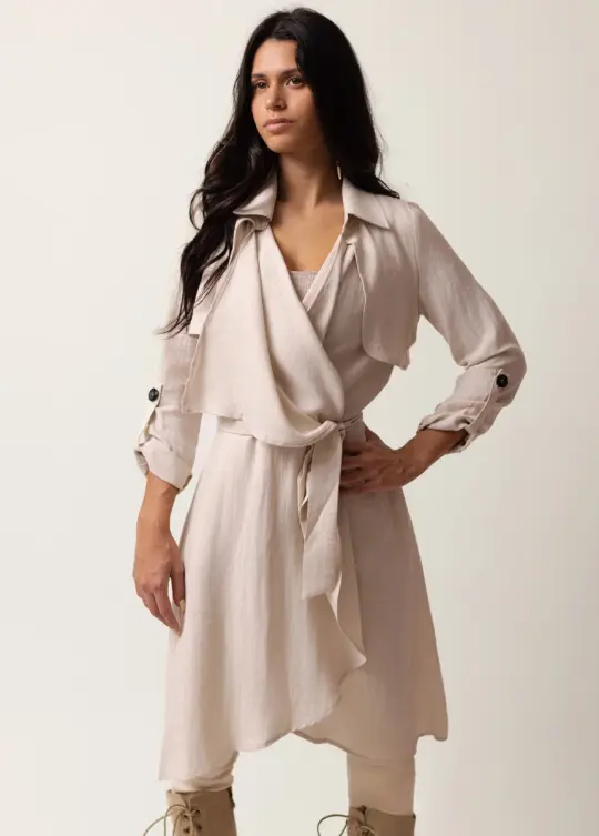 Winslet Duster in Oat