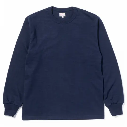 ATHLETIC L/S T-SHIRT/ LOOPWHEEL