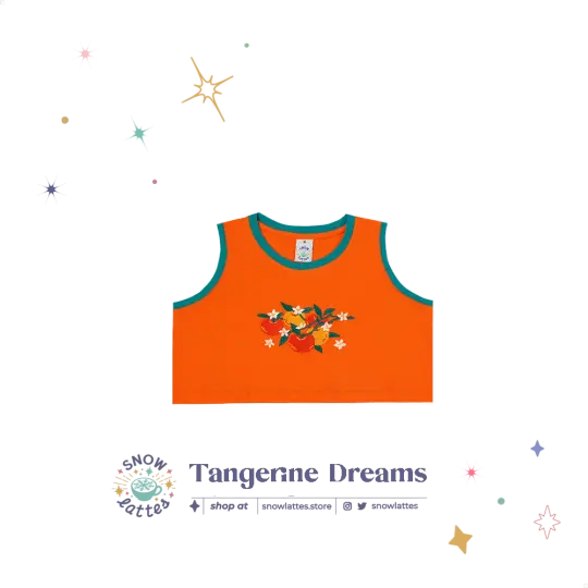 Tangerine Dreams Tank Top