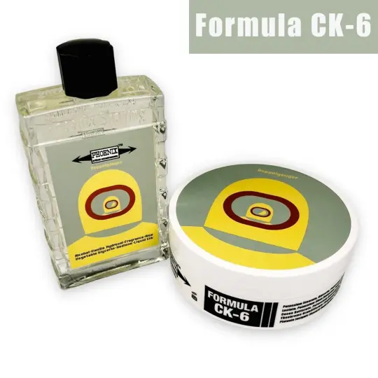 Doppelgänger Grey Label Artisan Shave Soap & Aftershave Cologne Bundle | Formula CK-6