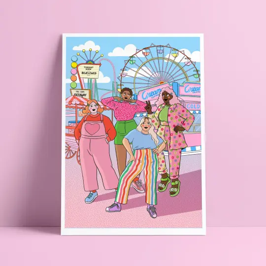 Cream Summer - A4