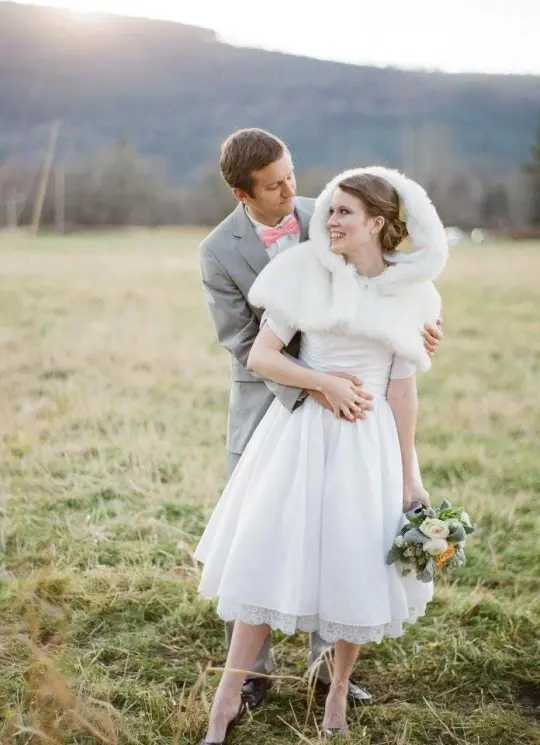 Bridal Mini Cape