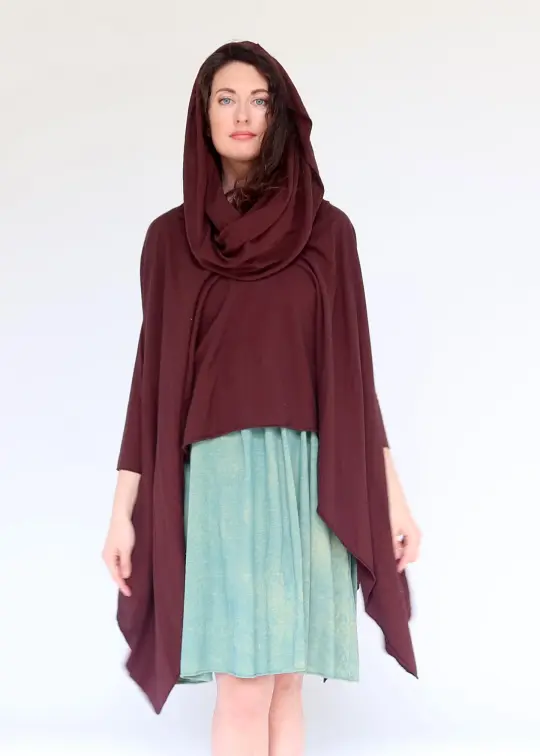 Super Cowl Shirt Chrysalis Cape