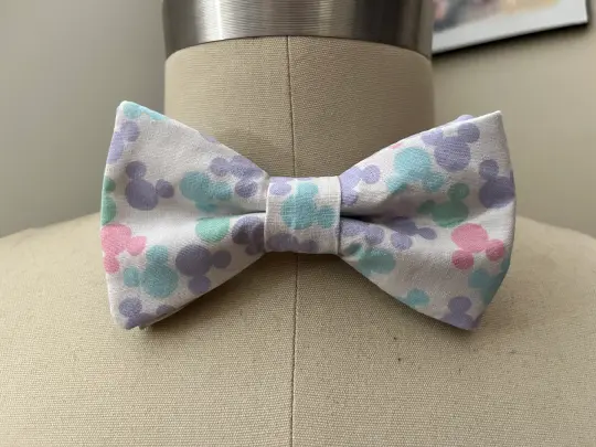 Pastel Mouse Bow Tie