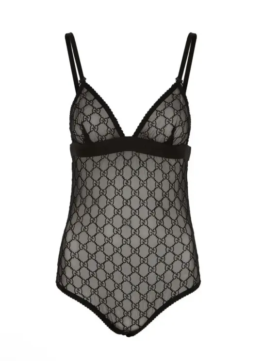 Gucci mesh bodysuit