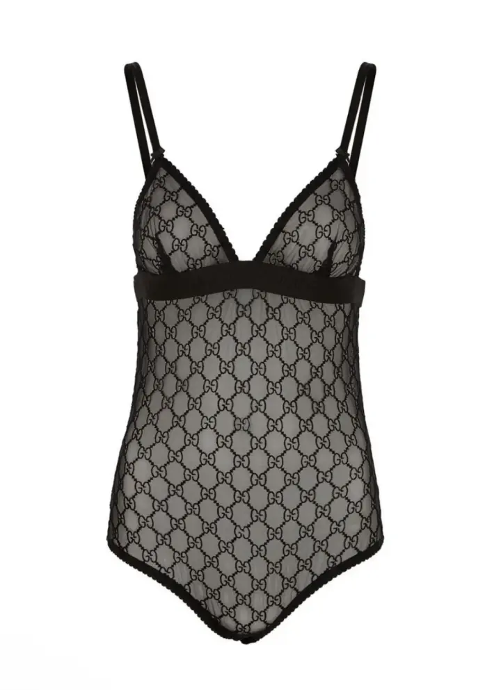 Gucci mesh bodysuit