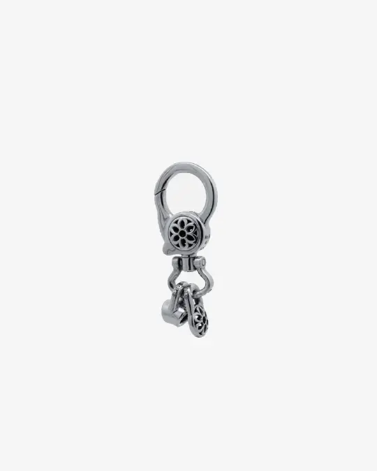 GOOD ART HLYWD Clip 8 Keychain Size A - Sterling Silver