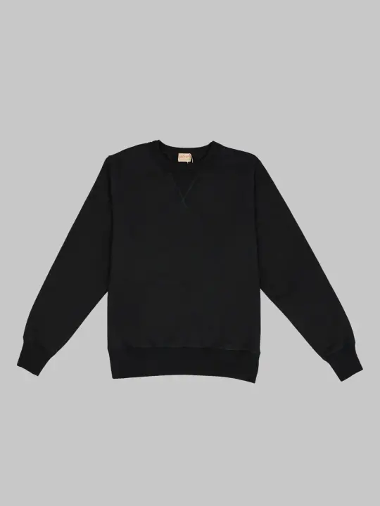 Whitesville Loopwheel Sweatshirt Black