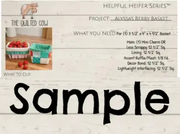 Helpful Heifer Alyssa Berry Basket