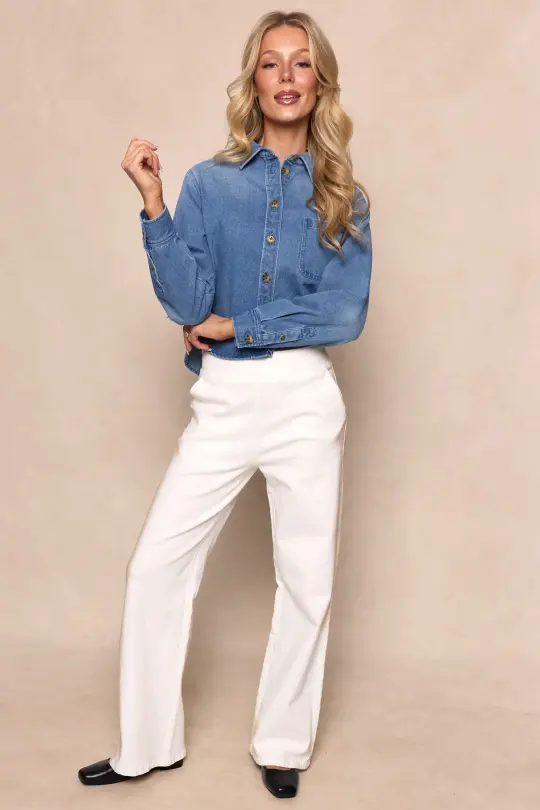 Tyler Pants in Cream