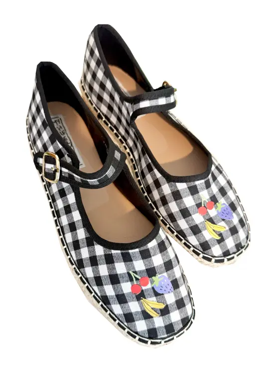 New! Picnic Espadrille Mary Jane