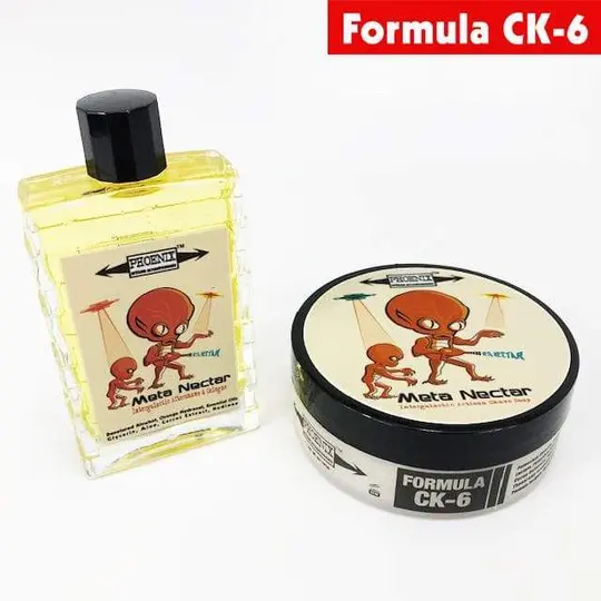 Meta Nectar Shaving Soap & Aftershave Cologne Bundle Deal | Ultra Premium CK-6 Formula