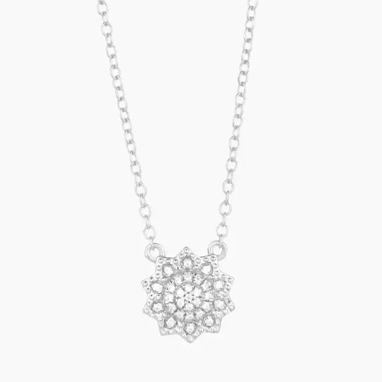 Ella Stein Flower Burst Pendant Necklace