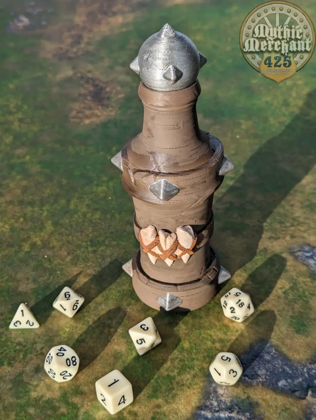 Ogre's Strength Potion 3D Printed Dice Jail | RPG Dice Vault | D20 Storage Box  | Player Gift - Channel Massive Power!