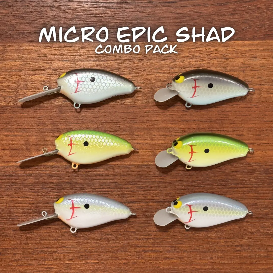 Micro Epic Shad Combo Pack