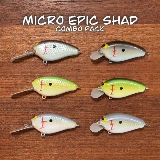 Micro Epic Shad Combo Pack