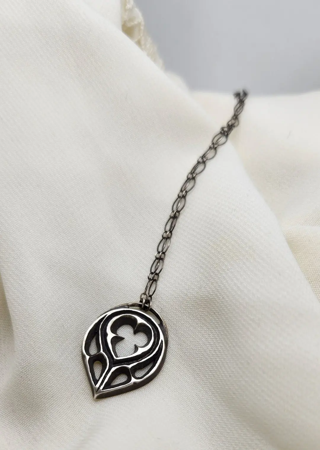 Glass Heart Charm