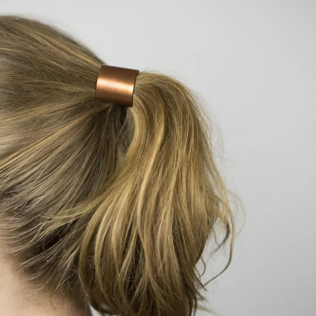 Modern Hair Tie - Copper