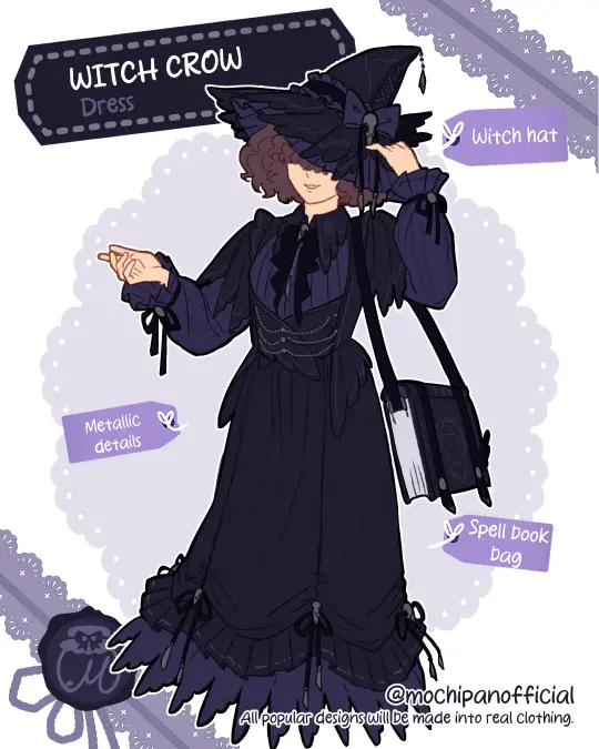 (Interest Check) Witch Crow Set