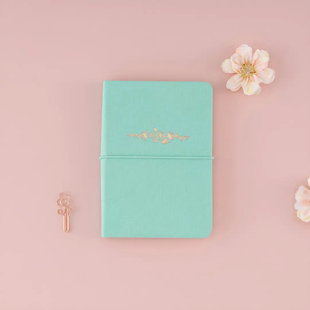 Tsuki ‘Sakura Mint’ A6 Travel Notebook ☾