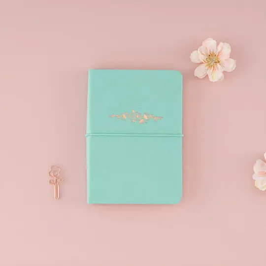 Tsuki ‘Sakura Mint’ A6 Travel Notebook ☾