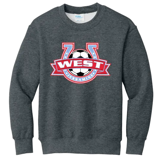 WJHS Soccer PC78Y Youth Crewneck Sweatshirt