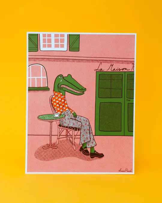 Crocodile Tears Print
